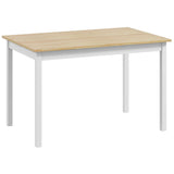 Four-Seater Farmhouse-Style Wooden Table T3398P344467