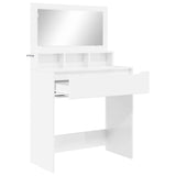 Bedroom Dressing Tables High Gloss White 80 x 39.6 x 135 cm 888981