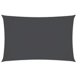 Sunshade Sail Oxford Fabric Rectangular 3x6 m Anthracite 135103