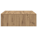 Coffee Table Artisan Oak 100x100x35 cm Engineered Wood 856685