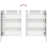Bathroom Cabinet Set 3 pcs 130 x 14.5 x 70 cm Engineered wood 3403760