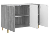Sideboard Grey Sonoma 89 x 34.5 x 80 cm Engineered Wood 894651