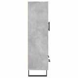 Highboard Concrete Grey 69.5x31x115 cm Engineered Wood 828264