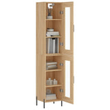 Highboard Sonoma Oak 34.5x34x180 cm Engineered Wood 3199436