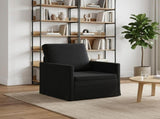 Armchair Black 70 x 81 x 82 cm Velvet 42041027