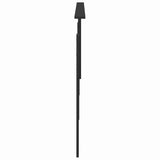 Headboard Black Oak Engineered wood 888375