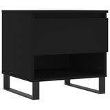 Coffee Table Black 50x46x50 cm Engineered Wood 830926