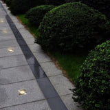 ZNTS Outdoor Ground Lights 12 pcs Square 160437