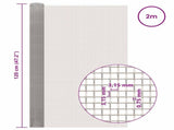 Mesh Screen 120 x 200 cm 6 Mesh Stainless Steel 201 Silver 42039659