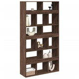 Room Divider Brown Oak 100x33x187.5 cm Engineered Wood 3309543