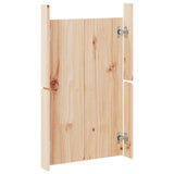 Outdoor Kitchen Doors MEPPEL 2 pcs 50x9x82 cm Solid Wood Pine 832358