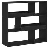 Book Shelf Black Oak 100 x 33 x 94.5 cm Engineered Wood 8004695