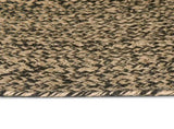Area Rugs Natural and Black 120 x 170 cm Jute 42010625