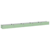 Raised Garden Bed Pastel Green 400 x 40 x 24 cm 8006360