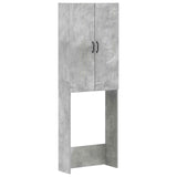 Toilet Cabinet HOORN Concrete Grey 66 x 25.5 x 190 cm 897358
