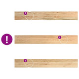 Window Sills 2 pcs Untreated 110x15x2 cm Solid Wood Oak 4009089