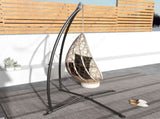 Hammock Chair Stand, Hanging Heavy Duty Metal Frame Hammock Stand with Chain, for Hanging Hammock T3398P314748