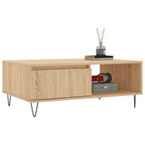 Coffee Table Sonoma Oak 90x60x35 cm Engineered Wood 827063