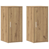 Shoe Cabinets 2 pcs Artisan Oak 32x35x70 cm Engineered Wood 856707