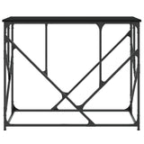 Console Table Black 100x40x80 cm Engineered Wood 834115