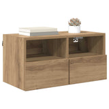 TV Wall Cabinets Wall-mounted 2 pcs Artisan Oak 60 x 30 x 30 cm 882925