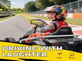24V Electric Go Kart for Kids, Drift Ride-On Racing Go Kart with 2 Speeds, for Boys Girls Aged 8-12 T3398P348400