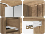 Bathroom Cabinet Set 5 pcs Artisan Oak 43 x 11.5 x 60.5 cm 3407358