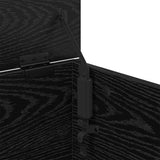 Coffee Table Black Oak 91 x 55 x 32 cm Engineered Wood 883003