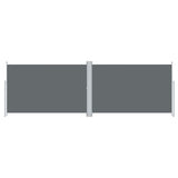 Retractable Side Awning Anthracite 200x600 cm 318008