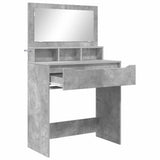Bedroom Dressing Tables Concrete Grey 80 x 39.6 x 135 cm 888980