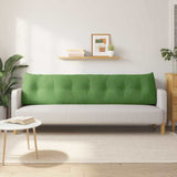 Back Pillow Light Green 200 x 24 x 50 cm Velvet 42014606