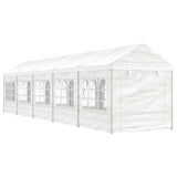 Gazebo with Roof White 11.15x2.28x2.69 m Polyethylene 3155481