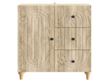 Sideboard Sonoma Oak 66 x 34.5 x 90 cm Engineered Wood 894167
