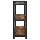 Bookshelf Smoked Oak 80 x 30 x 85 cm Engineered Wood 868427