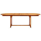Garden Dining Table x100x75 cm Solid Acacia Wood 316565