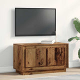 TV Cabinet Old wood 80 x 35 x 45 cm Engineered wood 862128