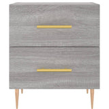 Bedside Cabinet Grey Sonoma 40x35x47.5 cm Engineered Wood 827288