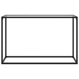 Console Table Transparent 120x35x75 cm Tempered Glass 322815