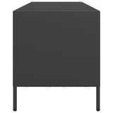 TV Cabinet Black 135x39x43.5 cm Cold-rolled Steel 851328