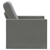 Armchair Dark Grey 70 x 81 x 82 cm Velvet 42041022