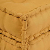 Modular Sofa 3 pcs Yellow Fabric 3315082