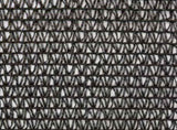 Privacy Net HDPE 2x25 m Black 45238