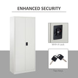 Cool Rolled Steel Tall Office Lockable Filing 2 Doors 4 Internal Adjustable Shelves Bookcase T3398P340945
