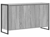 Side Cabinet Grey Sonoma 96.5 x 30 x 75 cm Engineered Wood 886609
