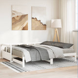 Daybed without Mattress White 80x200 cm Solid Wood Pine 854950