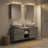 Bathroom Furniture Set 5 pcs Grey Sonoma 3406956