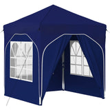 Pop-up Party Tent 192 x 192 x 245 cm Blue 42019835