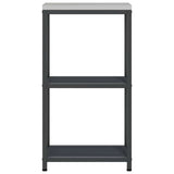 Kitchen Storage HATTEM Anthracite 30 x 50 x 92 cm Steel 874977