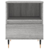 Bedside Cabinets 2 pcs Grey Sonoma 40x35x50 cm Engineered Wood 830617