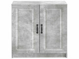 Bathroom Storage Cainet UTRECHT Concrete Grey 59.5 x 31 x 77 cm 897718